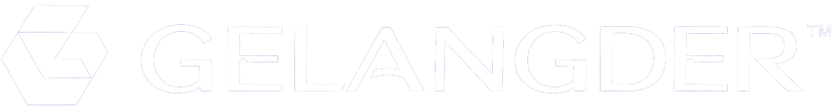 Gelangders logo white